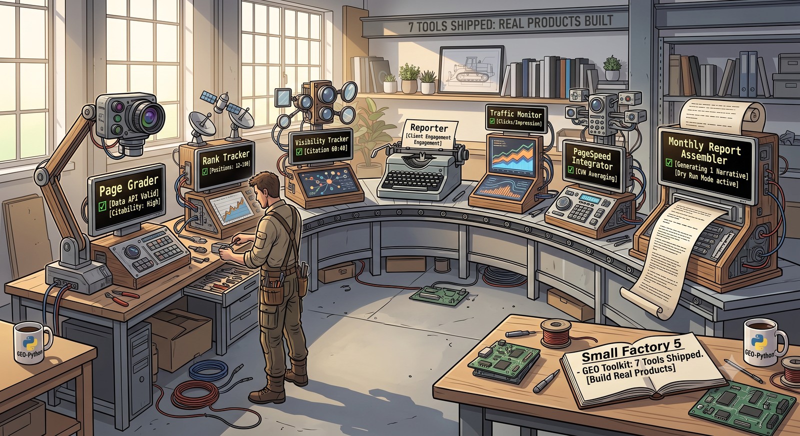 Building the Toolkit Behind Small Factory 5